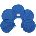 thumbnail image 2 of Flower Shape Dog Protective Collar Adjustable Pet Soft Wound Recovery Neck CollarBlue M, 2 of 5