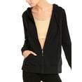 thumbnail image 4 of Women's Lightweight Cotton Blend Long Sleeve Zip Up Thin Hoodie Jacket, 4 of 4
