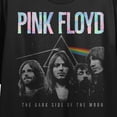 thumbnail image 6 of Pink Floyd Distressed Group Shot Prism on Black Short Sleeve Adult Crop T-Shirt-Large, 6 of 7