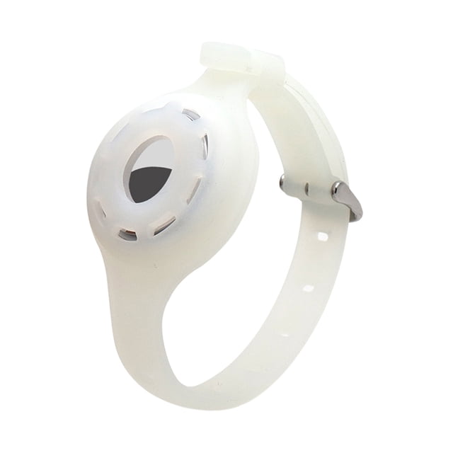 Collar de silicona para perros y gatos, funda antipérdida para buscador de GPS para Airtag (verde luminoso S) Tmvgtek Para estrenar