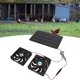 thumbnail image 5 of Kit de ventilador de panel solar ahorro de energía disipación de calor ventiladores duales multifuncionales de 20 W con energía solar fácil instalación para gallinero ANGGREK Otros, 5 of 8