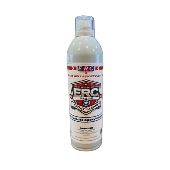 ERC #1 Epoxy Cleaner – All Purpose, 14 oz Air-Powered Spray | Non-Aerosol Cleaner for Epoxy Floors, Resinous Countertops & Sealed Concrete | Cleaner Trusted by Professionals