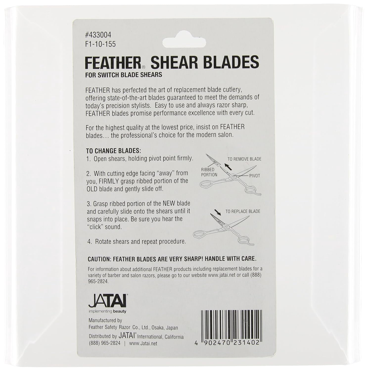 Jatai Feather Replacement Blades 50/55
