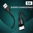 thumbnail image 6 of TOPRenddon 5A Super Fast Charge USB Type-C Cable for Android - 100cm Nylon, Supports Multiple Devices, 6 of 8