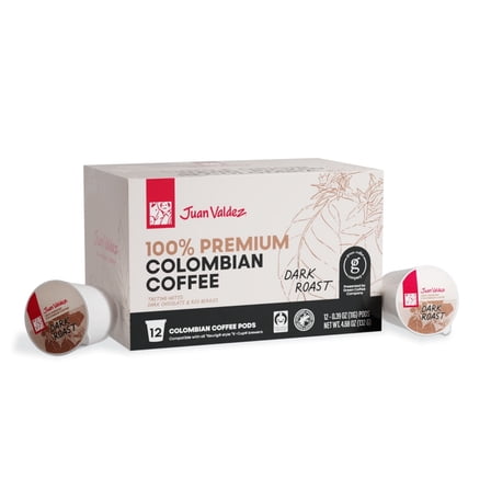 Juan Valdez Coffee Pods - Dark Roast - 12ct