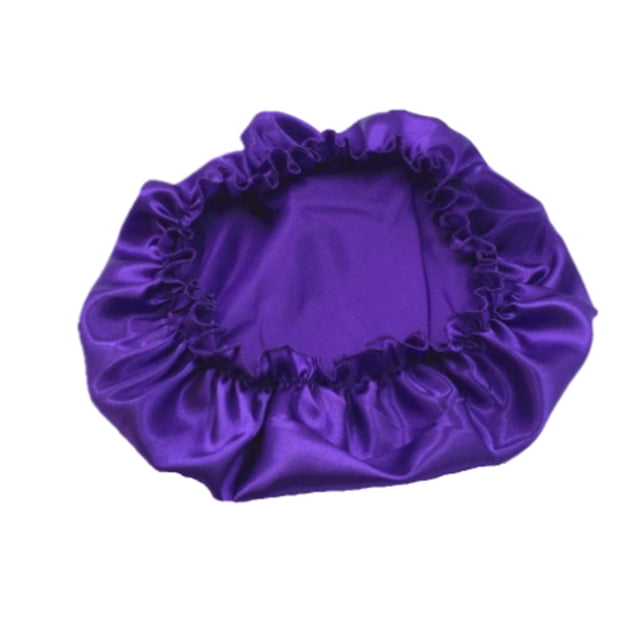 Paquete de 6 gorros para el pelo atractivos, cómodos, transpirables, pañuelo para la cabeza, gorro para dormir, turbantes, cubierta para la Juegos de accesorios de baño Lavanda Código promedio Naiovety HA047936-04B