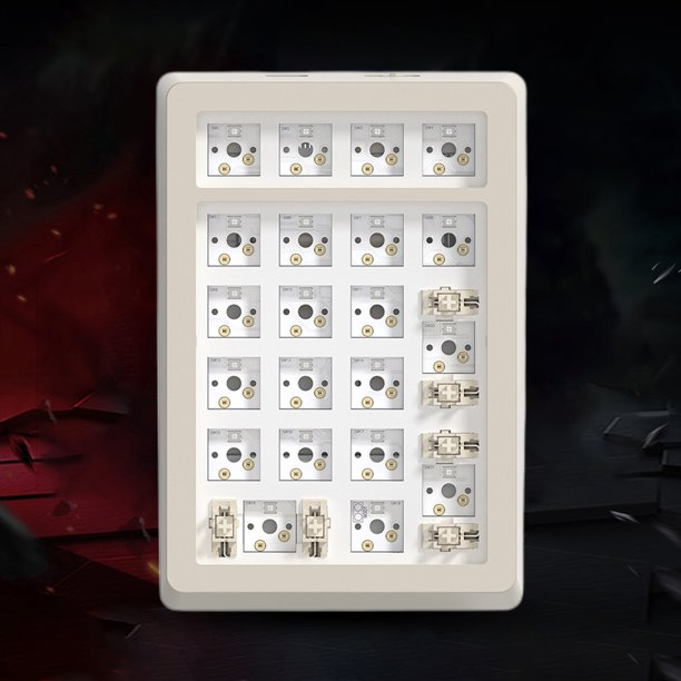 Teclado mecánico digital DIY Retroiluminación RGB 21 teclas Teclado pequeño externo Barbie Nuevos Originales