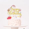 thumbnail image 4 of Cake Toppers HQKJGSYX 7 piezas dorado y rosa para fiesta de cumpleaños, 4 of 6