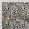 thumbnail image 3 of Soimoi Animal Skin Print, Poly Taffeta Fabric, Decor Sewing Fabric by The Yard 56 Inch Wide, Decorative Fabric for Outdoor Upholstery, Umbrellas and Home Accents, Black With White, 3 of 5