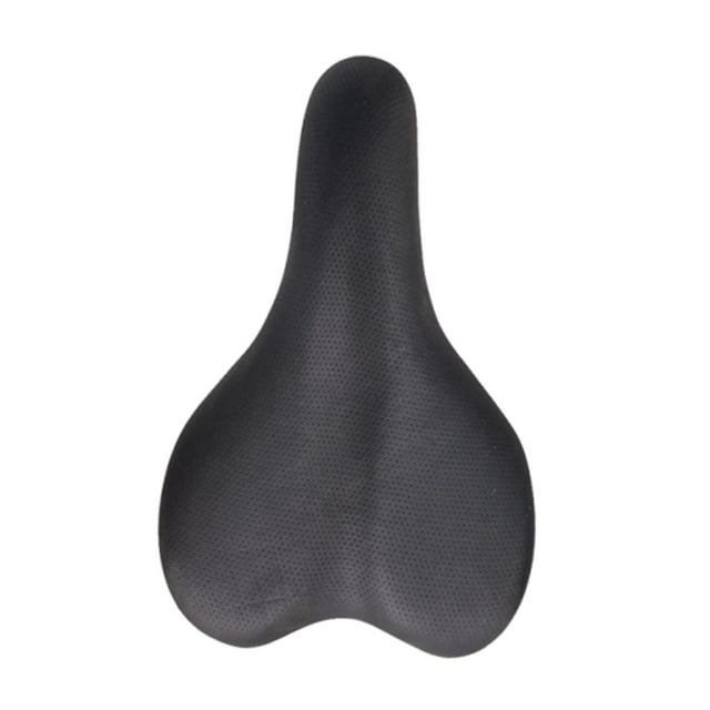 S SERENABLE Kids Saddle Breathable Easily Install for 22mm Seat Post Replacement Thickened Black