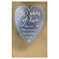 thumbnail image 1 of American Greetings Love 50th Anniversary Card for Couple with Glitter, 1 of 4