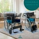 thumbnail image 3 of Silla de Ruedas para Adultos Mayores Confort Máximo | Asiento Ancho 20” (50 cm) | Respaldo y Reposapiés Abatibles | Peso máximo que soporta 110 kg, 3 of 11