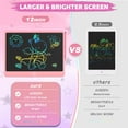 thumbnail image 6 of XUEYU LCD Writing Tablet for Kids, 12 Inch Toddler Toys Doodle Board Drawing Pad, Reusable Educational and Learning Drawing Tablet Toys Christmas Birthday Gift for Boys Girls 3 - 9 Years Old, 6 of 7