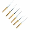 thumbnail image 1 of Gold Endodontic File Set, 6pcs Canal File Rustproof  for Replacement 0.83in,0.98in, 1 of 7