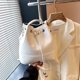thumbnail image 3 of Bolso tipo cubo con cordón de alta calidad para mujer, nuevo estilo 2025, mochila de moda moderna, bolso informal simple y versátil para mujer., 3 of 5