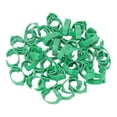 thumbnail image 2 of Anillos para patas de aves de corral, 50 piezas Anillos para patas de pájaros Anillos para patas de pollo Bandas de identificación de pollo Parte superior de la línea Jadeshay A, 2 of 8