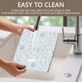 thumbnail image 4 of Placemat, Pioneer Flower Floral Print Pattern Place Mats Table Mat Set Of 2, PVC Washable Placemats for Party Kitchen Dining Decoration, 18x12 Inch, Fade Resistant, 4 of 6