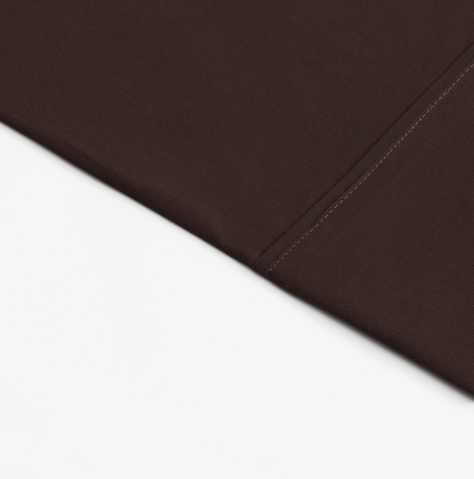 Mainstays Super Soft Brushed Microfiber Bed Sheet Set, Caffeine Brown, Full, 4 Piece