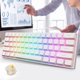 thumbnail image 1 of XWSHYW Aparatos Electrónicos Teclado Mecánico para Juegos Pk61 con 61 Teclas, Interruptores Amarillos, con Cable Usb y Retroiluminación, 1 of 3