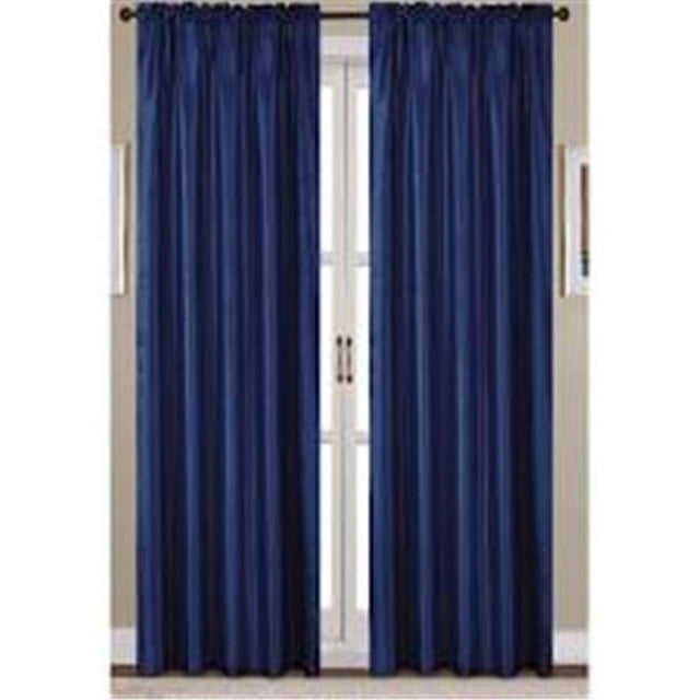 RT Designers Collection PNN08697 Nikki Faux Silk 54 x 95 in. Rod Pocket Panel, White