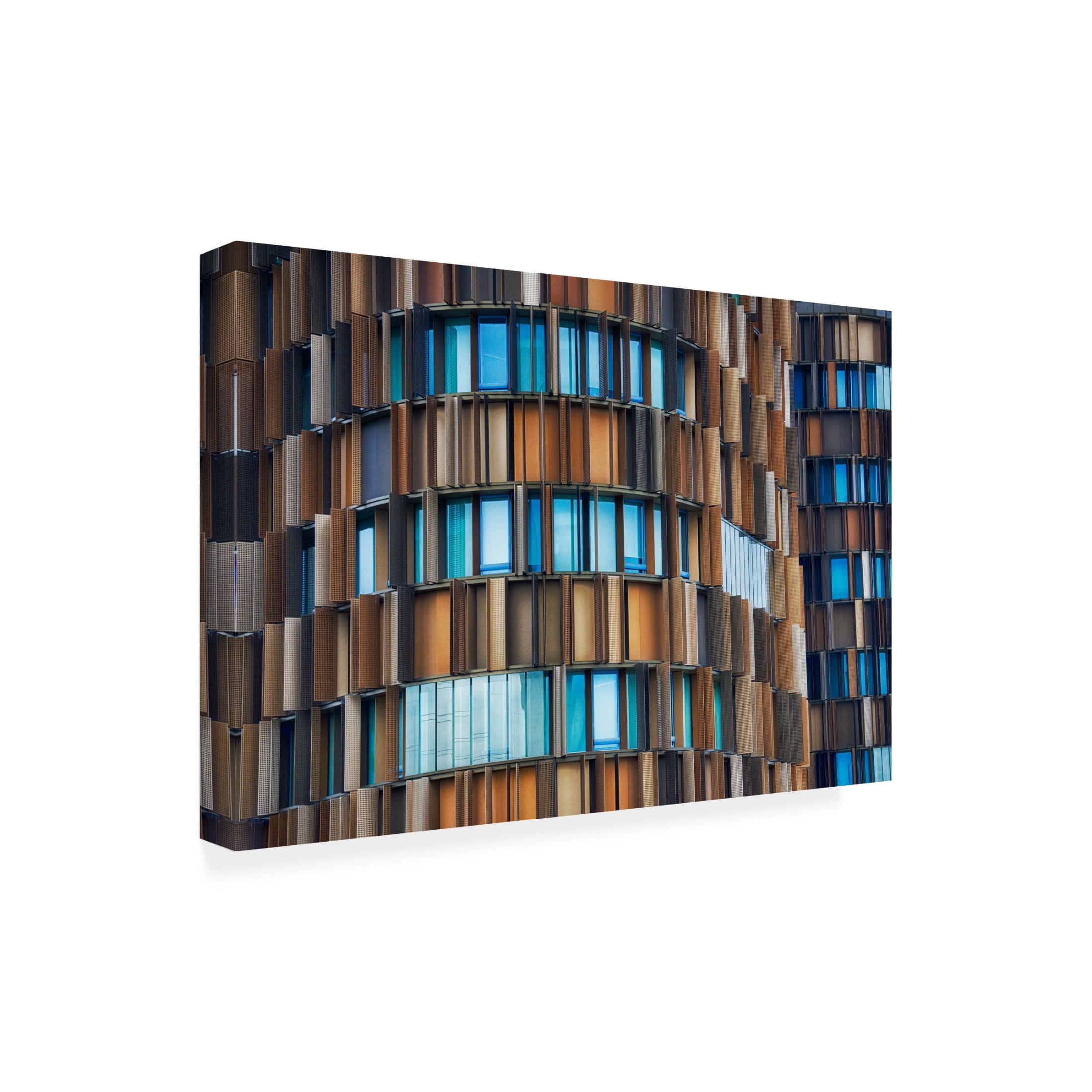 Canvas Wall Art - Luca Ulivi 'Windows' Wall Art for Living Room, Bedroom, or Office Décor by Trademark Fine Art - 47 x 30 Inches