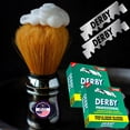 thumbnail image 2 of Cuchillas de afeitar ABS Derby Professional para maquinillas de afeitar rectas 200, 2 of 7