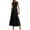 Black, variant on Summer Maxi Dresses for Women Sleeveless A Line Flowy Long Casual Sundress Wedding Guest Fashion Clothing