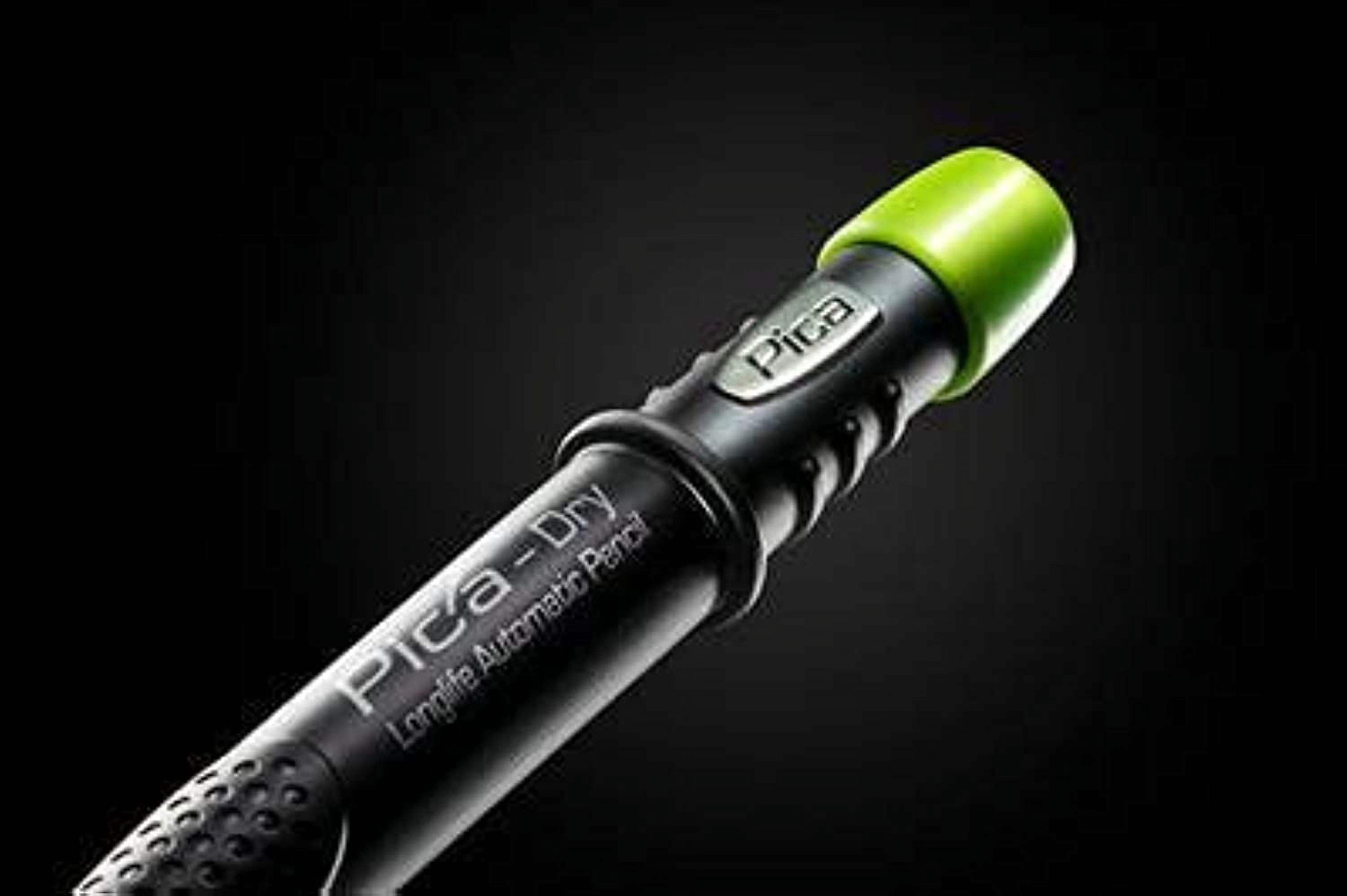 Pica DRY Automatic Pencil + Pica DRY Refill Set for Joiners, Graphite H (10 Leads)