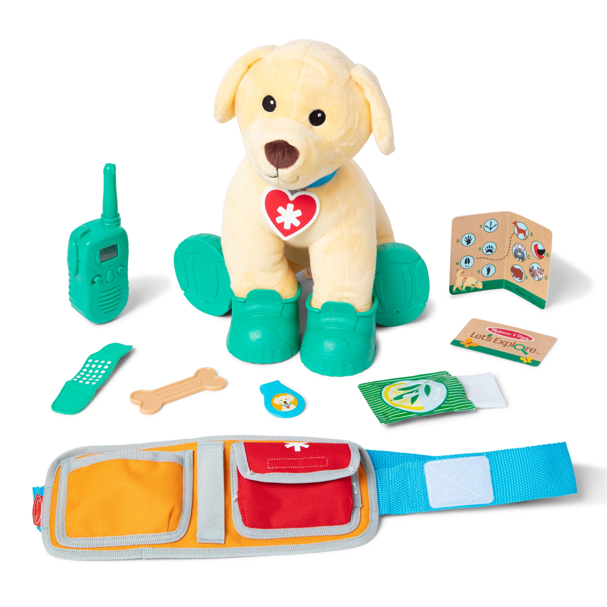 Melissa & Doug Let’s Explore™ Ranger Dog Plush with Search and Rescue