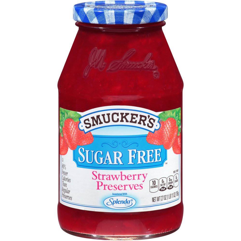 Smucker's Sugar Free Strawberry Preserves, 27 oz