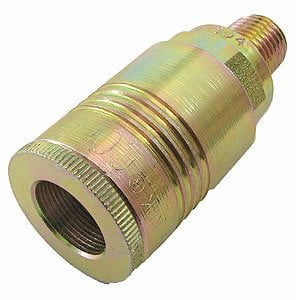 Milton 1804 1/4"MNPT 3/8" Coupler P-Style