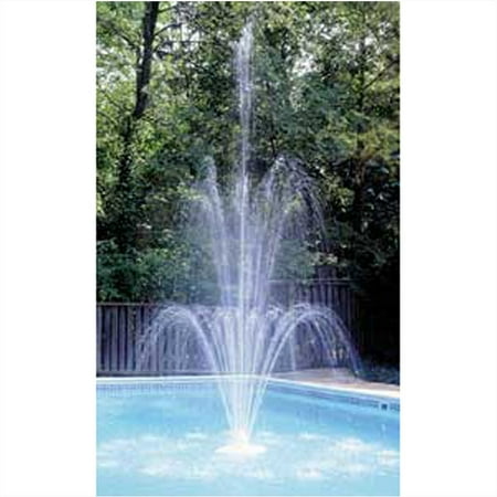 - 3-Tier Swimming Pool Fountain, Easy Set Up In White