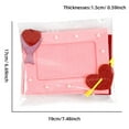 thumbnail image 2 of Valentine's Day Photo Frame Non-Woven Fabric Heart Shaped Couples Memory Display for Romance Home Decor, 2 of 8