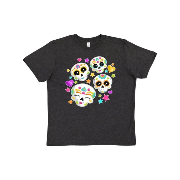Inktastic Decorative Skull Party for Day of the Dead Youth T-Shirt