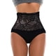 thumbnail image 1 of Gibobby Conjunto de lencería de encaje Día de San Valentín Día de San Valentín Bragas sexis para mujer, ropa moldeadora de cintura alta de primavera, pantalones cortos, r(Negro, G), 1 of 4