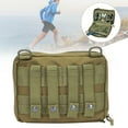 thumbnail image 6 of Tool Bag, Durable Outdoor Equipment Military Utility Waist Pack Multi-Purpose  For Hiking For Camping For Fishing For Cycling Army Green, 6 of 8