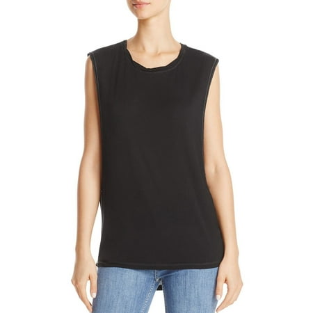 We The Free Womens The It Crew Neck Sleeveless Muscle (Best Treatment For Tight Neck Muscles)