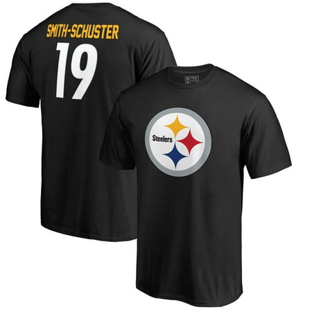 JuJu Smith-Schuster Pittsburgh Steelers NFL Pro Line by Fanatics Branded Player Icon Name & Number T-Shirt -