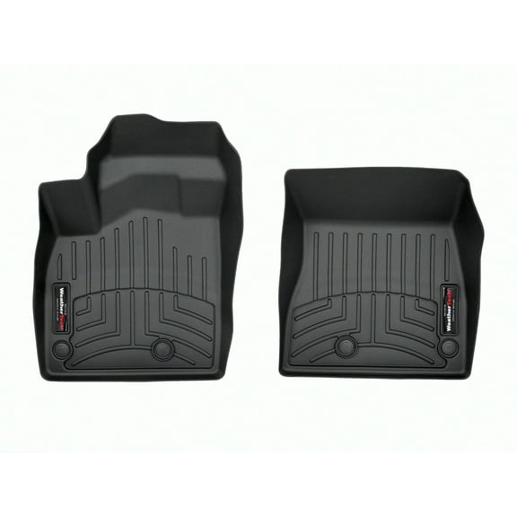 WeatherTech Custom Fit FloorLiners compatible with 2023-2026 Nissan Rogue - 1st Row (Driver & Passenger), Black
