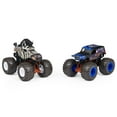 thumbnail image 4 of Monster Jam, Official Racing Stripes vs. Son-Uva Digger Color-Changing Die-Cast Monster Trucks, 1:64 Scale, 4 of 6