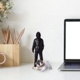 thumbnail image 3 of ¡Oferta por Tiempo Limitado!, Estatua de hombre y perro paseando al perro Estatua caminando con el perro Para los amantes de los perros Amistad entre un hombre y un perro Akmoler, 3 of 6