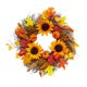 thumbnail image 1 of Coronas De Girasoles Otoñales De 20 Pulgadas Corona De Calabazas Para La Puerta Principal En Acción De Gracias Con Hojas De Arce Y Bayas Decoración Otoñal Para Paredes Exteriores Para Fiestas En Cas, 1 of 6