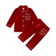 thumbnail image 1 of Conjunto de pijamas navideños de terciopelo personalizado para niños y niñas, DIY, añade tu imagen de texto, camisetas de manga larga y pantalones, ropa de dormir para niños pequeños, 1 of 4