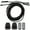 Black, variant on Shoelace Kit for Salomon, No Tie Round Shoe laces Strings for Salomon Speedcross Ski Shoes(Color:Black,Size:56Inch)