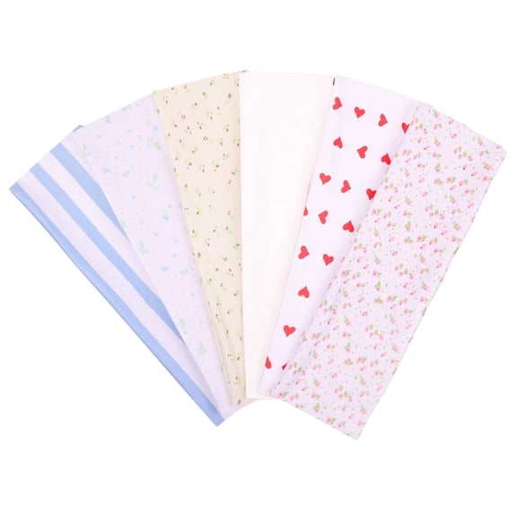 Women's Headbands Non Slip Elastic Floral Hairbands Soft Fabric Stripe Head Bands Heart Headbands