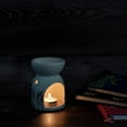 thumbnail image 2 of India Meets India Ceramic Pot Tealight Holder [White], Decorative Tealight Holder for Home Décor/Office, Best Used for Meditation/Yoga, Tealight Holder w/ Set of 4 Tealights, 5 x 3 in, 2 of 5