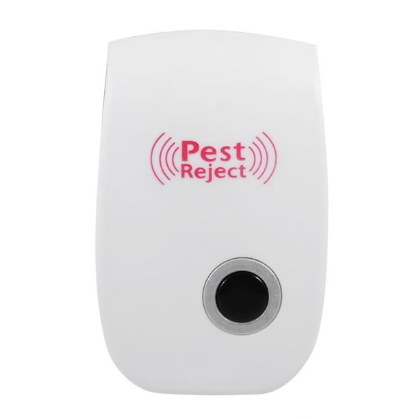 Ahuyentador Ultrasónico del Parásito, Electrónico y Ultrasonido de Interior Repelente Plug-in,Rata de Interior Anti Mosquitos Ratones Insectos Plagas de Control Repelente Ecomeon no