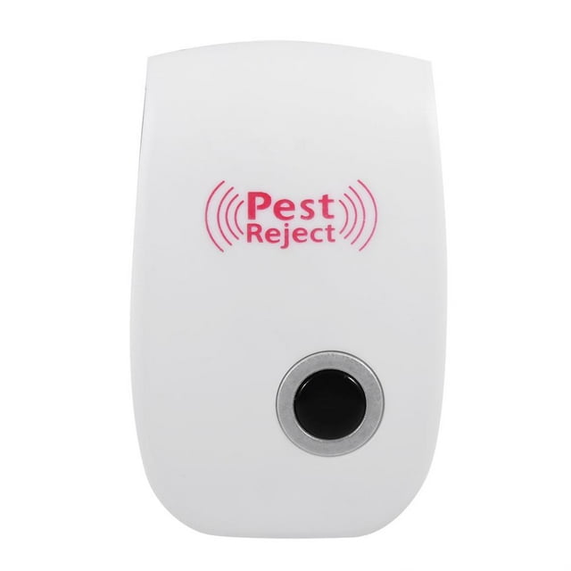 Ahuyentador Ultrasónico del Parásito, Electrónico y Ultrasonido de Interior Repelente Plug-in,Rata de Interior Anti Mosquitos Ratones Insectos Plagas de Control Repelente Ecomeon no