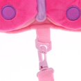 thumbnail image 3 of Mochila de arnés de seguridad Zulema para niños pequeños de peluche Mariposa rosa, 3 of 8