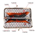 thumbnail image 4 of Royal Bagger Elegant Vintage Genuine Leather Clutch for Women, Slim Evening Bag with Kiss Lock, Phone Wallet & Coin Pocket, 4 of 9